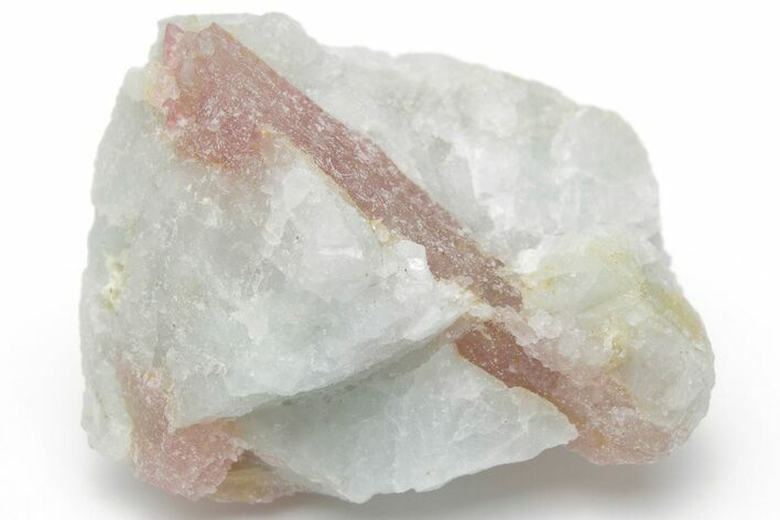 Pink Tourmaline (Rubellite) in Quartz - Brazil #221580